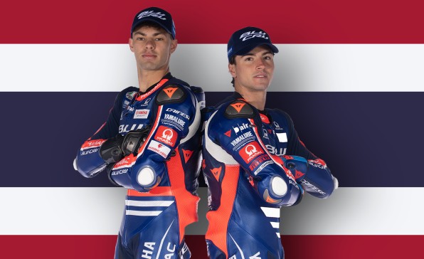 BLU CRU Pramac Yamaha Moto2 Arrive in Thailand for 2026 Season Opener
