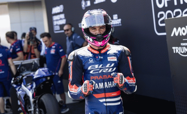 Izan Guevara Secures Superb Moto2 Pole at Balaton Park