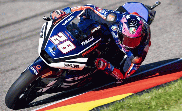 BLU CRU Pramac Yamaha Moto2 Shows Progress with Competitive Sachsenring Qualifying Performance