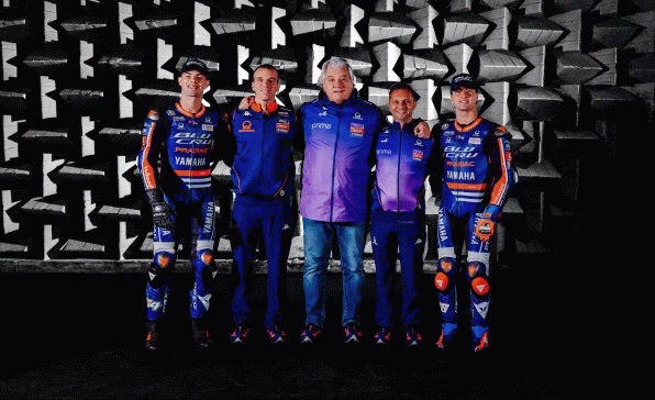 BLU CRU PRAMAC YAMAHA MOTO2 PRESENTS ITS 2026 SEASON ALONGSIDE THE MOTOGP TEAM IN SIENA