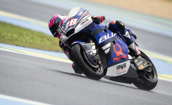 BLU CRU Pramac Yamaha Moto2 Enjoy Solid Start on Brazilian GP Friday 