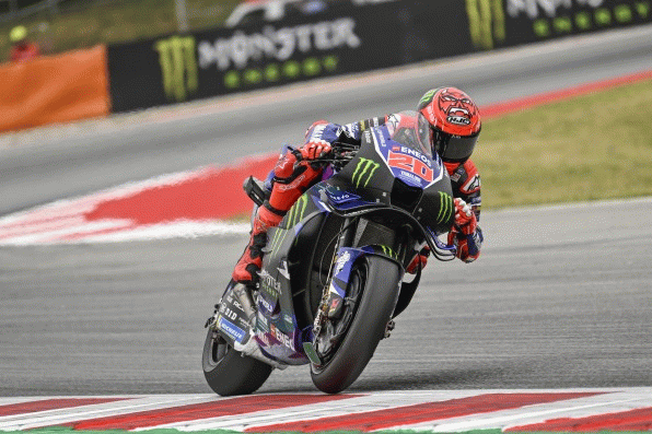 Fabio Quartararo Secures P10 in Catalan GP Friday Practice Shoot-Out