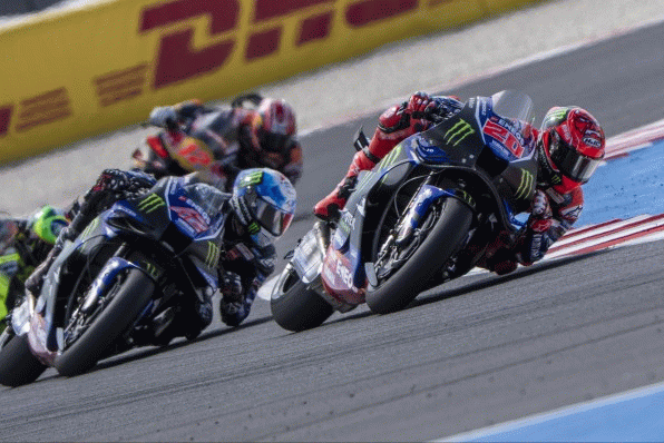 Monster Energy Yamaha MotoGP Battle Through Balaton Sprint