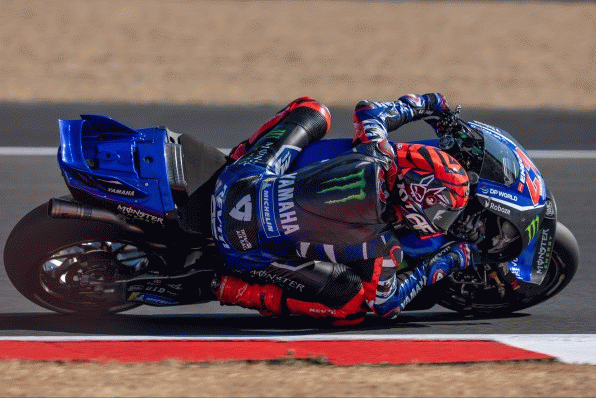 Yamaha Factory Racing Team Starts British GP Wild Card on Sunny Silverstone Friday