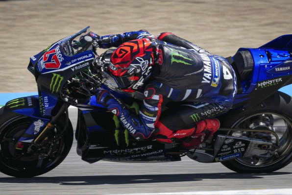 Augusto Fernández Perseveres in Spanish GP Race