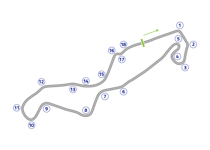 Grand Prix of the Netherlands - Track map
