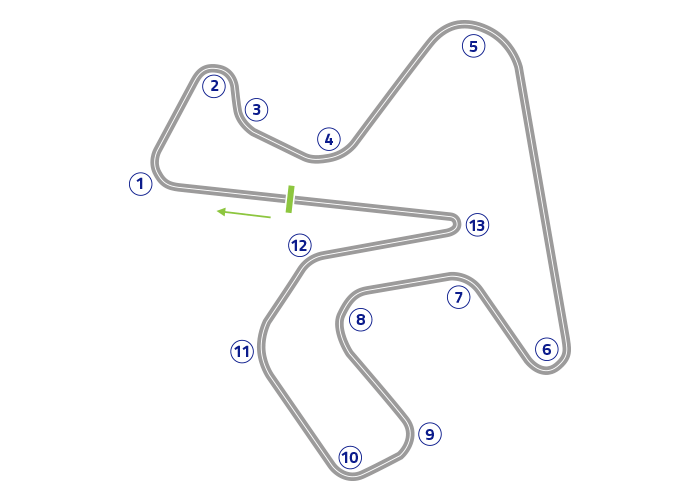  - Track map